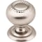 Jeffrey Alexander 1-1/4" Diameter Satin Nickel Rope Rhodes Cabinet Knob S6060SN - alternate 1